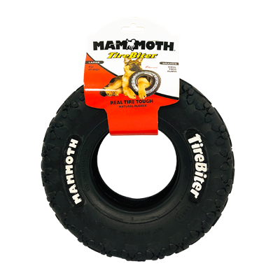 Mammoth TireBiter Original Rubber Dog Toy, Large (10 in.)