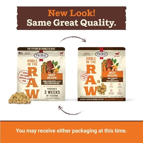 Primal Beef Formula Freeze-Dried Raw Dog Food, 1.5 lbs.