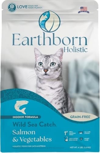 Earthborn Holistic Wild Sea Catch Grain-Free Dry Cat Food, 12.5 lbs.