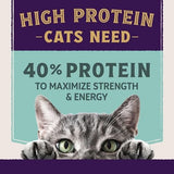 Natural Balance Ultra Protein Immune & Digestive Health Chicken & Chicken Meal Dry Cat Food, 2.5 lbs.