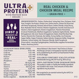 Natural Balance Ultra Protein Immune & Digestive Health Chicken & Chicken Meal Dry Cat Food, 2.5 lbs.