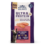 Natural Balance Ultra Protein Skin, Coat & Digestive Health Salmon & Chicken Meal Dry Cat Food, 5 lbs.