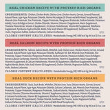 Natural Balance Ultra Protein Chicken, Duck & Salmon Pate Wet Cat Food Variety Pack, 2.8 oz. (12 Count)