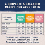 Natural Balance Limited Ingredient Chicken, Duck & Salmon Pate Wet Cat Food Variety Pack, 3 oz. (12 Count)