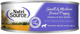 NutriSource Small & Medium Breed Chicken & Rice Wet Puppy Food, 5.5 oz.