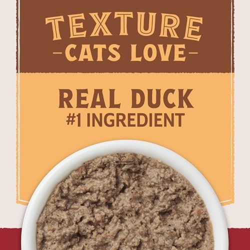 Natural Balance Ultra Protein Duck Recipe with Organs Pate Wet Cat Food, 2.8 oz.