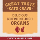 Natural Balance Ultra Protein Duck Recipe with Organs Pate Wet Cat Food, 2.8 oz.