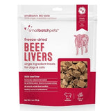Smallbatch Freeze-Dried Beef Liver Dog Treats, 3.5 oz.