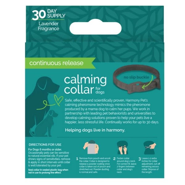 Vetality Harmony Pet Calming Collar For Dogs 1Ct