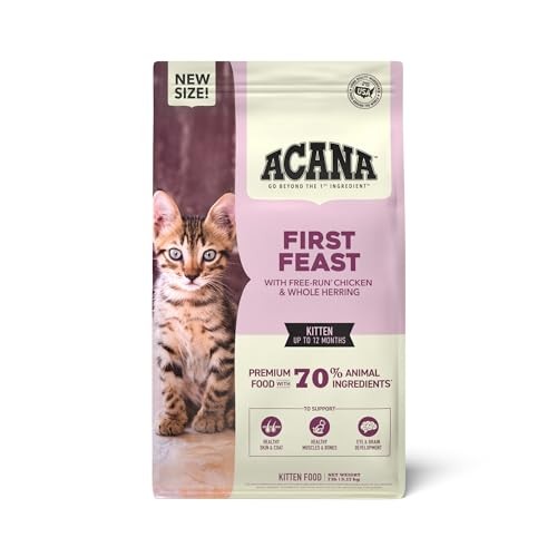 Acana First Feast Dry Cat Food, 7 lbs Pack