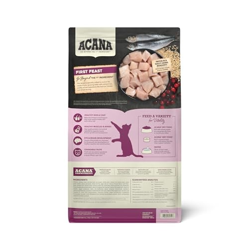 Acana First Feast Dry Cat Food, 7 lbs Pack