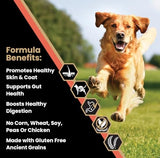 Victor - Sensitive Skin And Stomach, Salmon Meal And Brown Rice Recipe, Dry Dog Food, 15-Lb Bag