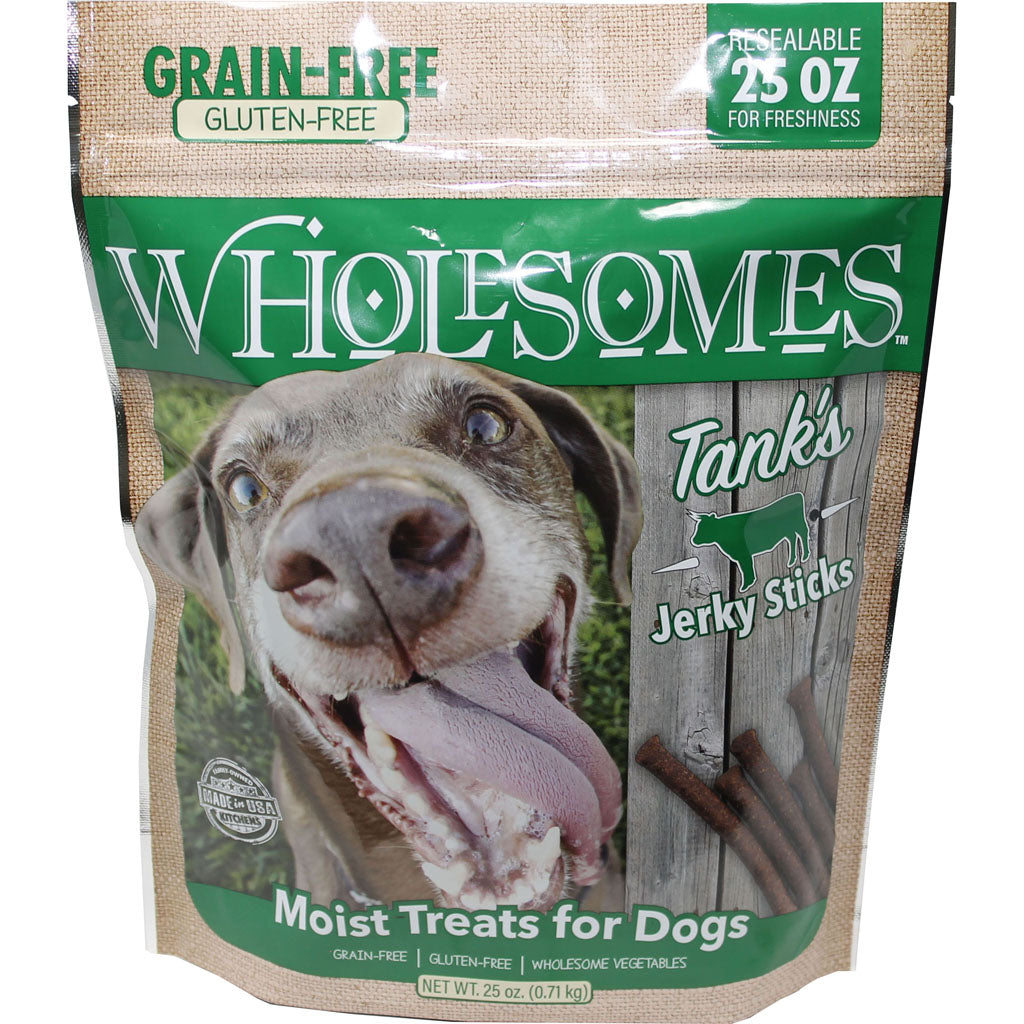 Wholesomes Grain Free Dog Treats, 25-oz Bag