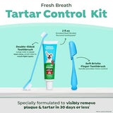 TropiClean Fresh Breath Beef Brisket Flavor Tooth Brushing Kit for Dogs