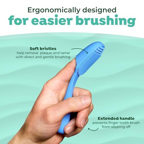TropiClean Fresh Breath Beef Brisket Flavor Tooth Brushing Kit for Dogs