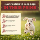 Primal Kibble In The Raw Canine Puppy Chicken & Pork 1.5 lb.