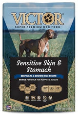 Victor Super Premium Dog Food Sensitive Skin & Stomach Beef & Brown Rice 5 lb