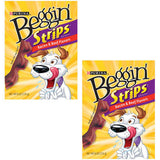 Purina Beggin' Strips Bacon, Pork & Beef Flavor Chewy Dog Treats, 6 oz.