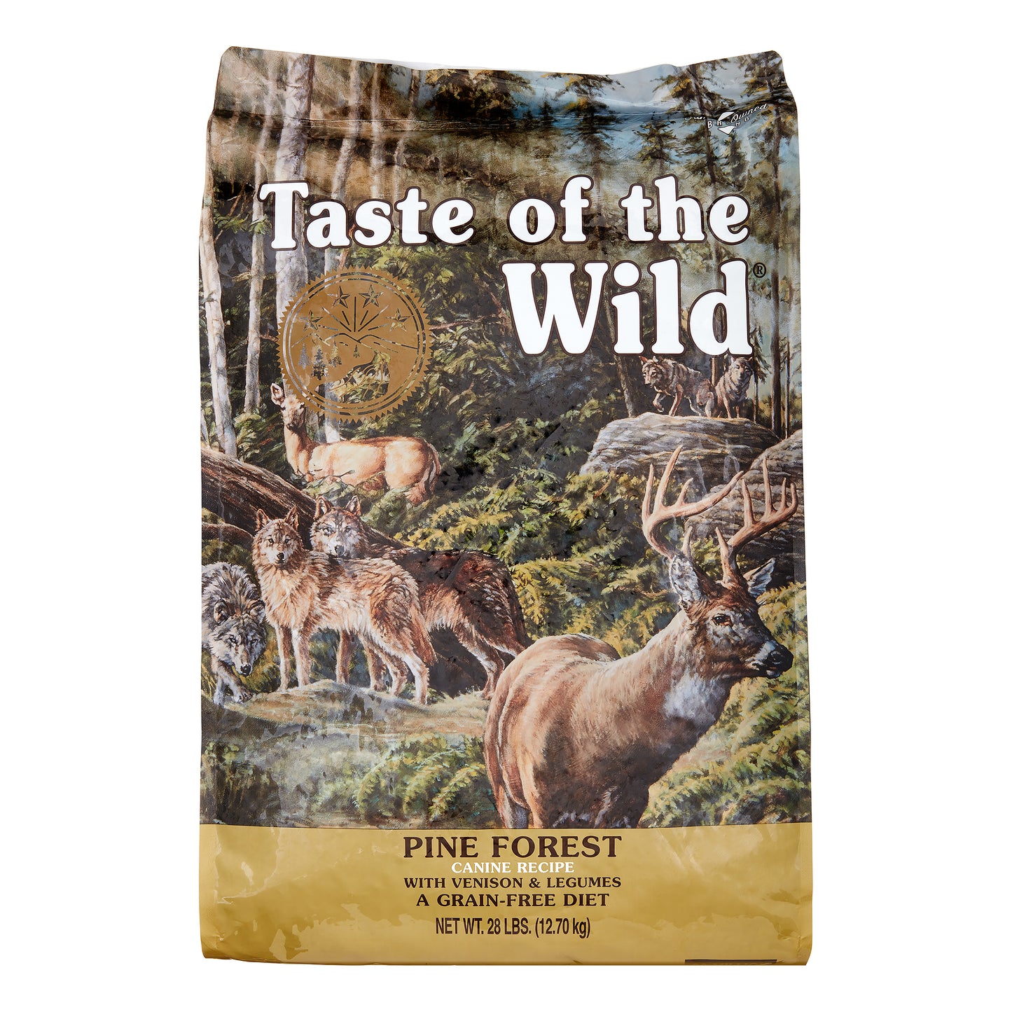Taste of the Wild Pine Forest Venison Dry Dog Food, 28 lbs.