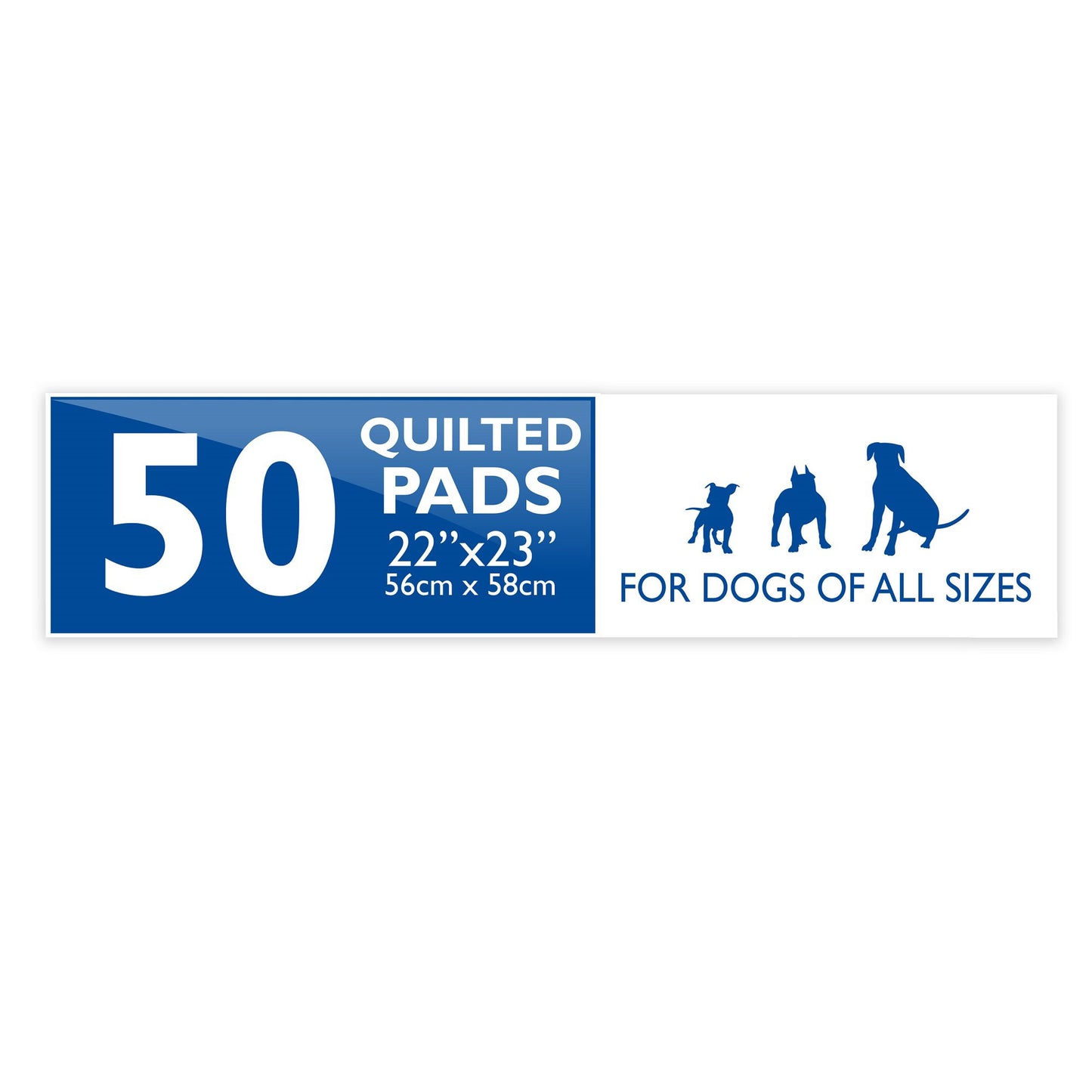 Four Paws Wee-Wee Super Absorbent Dog Pee Pads with Insta-Rise Border, 22 x 23 in. (50 Count)