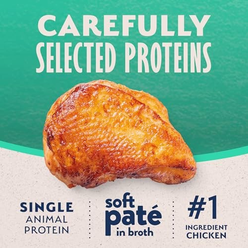 Natural Balance Limited Ingredient Chicken & Sweet Potato Pate in Broth Wet Cat Food, 2.6 oz.