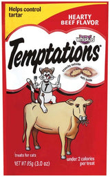 Temptations Hearty Beef Cat Treats, 3 oz.