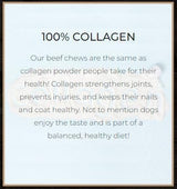 Frankly Original Pet - Bacon Flavored Collegen Packed Beefy Taquito Stick For Small And Medium Dogs Pack Of 3 (Long Lasting Chews, Treats, Bones For A