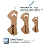 Tall Tails Bully Stick Holder And Chew Toy For Dogs – Bacon-Scented, X-Large, Adjustable Treat Holder For Bully Sticks And Spreadable Treats