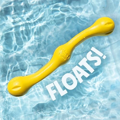 Zampa Occidentale West Paw Zogoflex Echo Zwig Squeezy Dog Fetching Stick - Bouncy Hollow Squishy Interactive Toy For Puppies Large Dogs - Floatable Stick Lightweigh