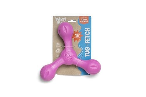West Paw Zogoflex Air Skamp Hollow Squishy Tug-Of-War Stick Dog Toy