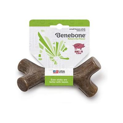 Benebone Bacon Stick Real Bacon Dog Chew Toy, Small