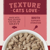 Natural Balance Ultra Protein Salmon Recipe with Organs Cuts in Gravy Wet Cat Food, 2.7 oz.