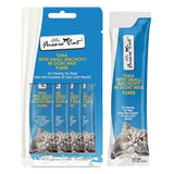 Fussie Cat Tuna with Anchovies in Goat Milk Puree Lickable Cat Treats, 2 oz. (4 Pack)