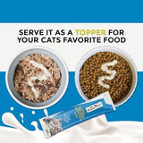 Fussie Cat Tuna with Anchovies in Goat Milk Puree Lickable Cat Treats, 2 oz. (4 Pack)