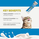 Fussie Cat Tuna with Anchovies in Goat Milk Puree Lickable Cat Treats, 2 oz. (4 Pack)