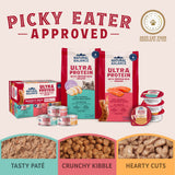 Natural Balance Ultra Protein Chicken, Duck & Salmon Cuts in Gravy Wet Cat Food Variety Pack, 2.7 oz. (12 Count)