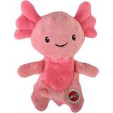 SPOT Axolotl Plush Squeaker Dog Toy, 6 in.