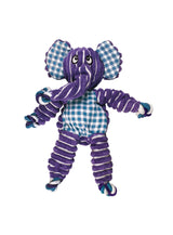 KONG Floppy Knots Elephant Squeaker Dog Toy, Medium/Large