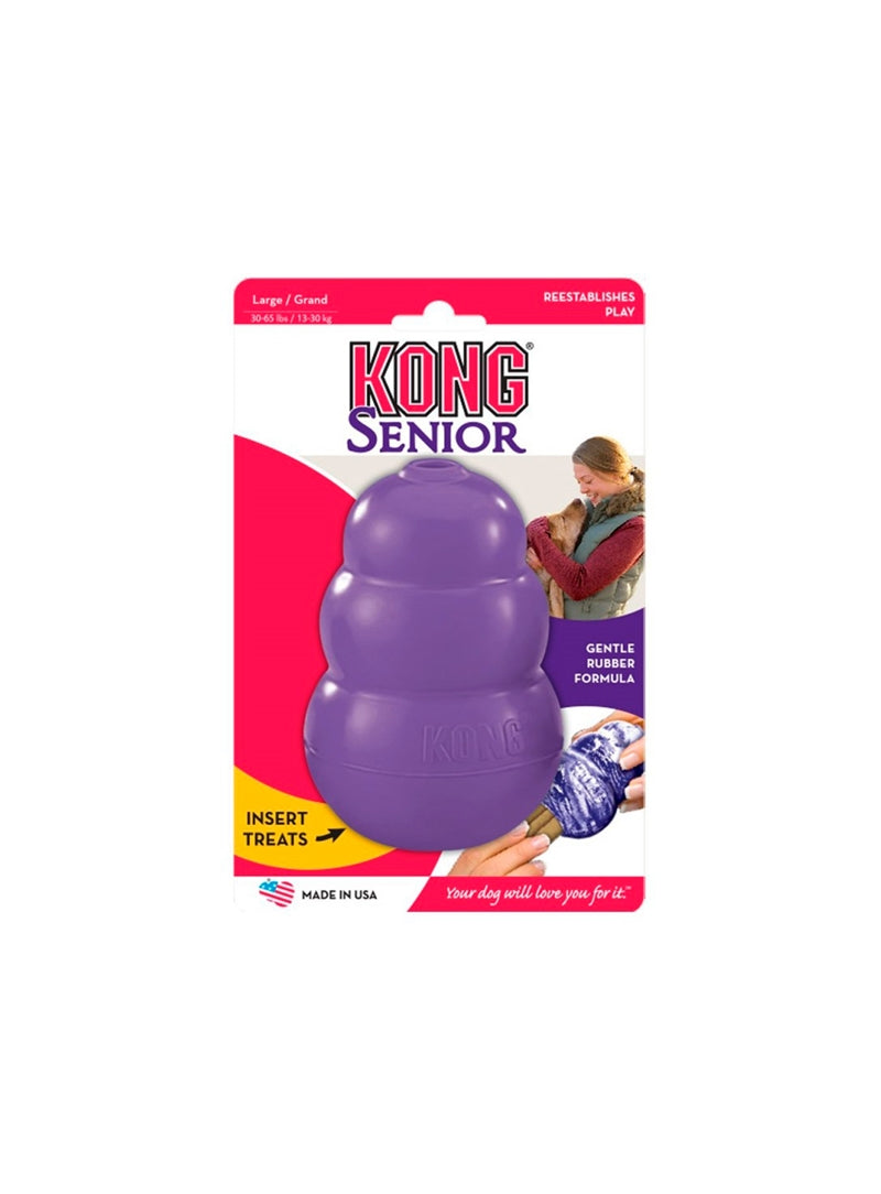 KONG Classic Rubber Senior Dog Toy, Small (Up to 20 lbs.)