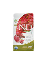 Farmina N&D Quinoa Urinary Duck & Cranberry Dry Cat Food, 3.3 lbs.