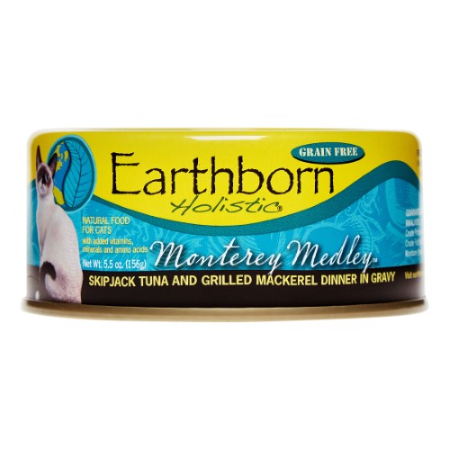 Earthborn Holistic Monterey Medley Wet Cat Food, 5.5 oz.
