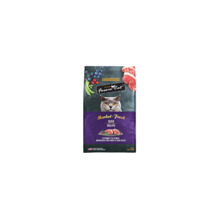 Fussie Cat Market Fresh Duck Recipe Grain-Free Dry Cat Food, 10 lbs.