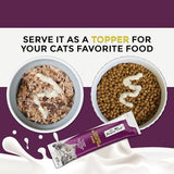 Fussie Cat Chicken in Goat Milk Puree Lickable Cat Treats, 2 oz. (4 Pack)