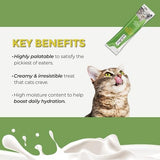 Fussie Cat Chicken with Duck in Goat Milk Puree Lickable Cat Treats, 2 oz. (4 Pack)