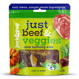 Jack & Pup Just Beef & Veggies Dog Treats, 7 oz.