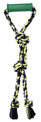 Mammoth Flossy Chews Twin Tug Rope Dog Toy, 20 in.