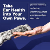 TropiClean HomeVet Medicated Fungal & Yeast Ear Drops for Dogs, 1 oz.