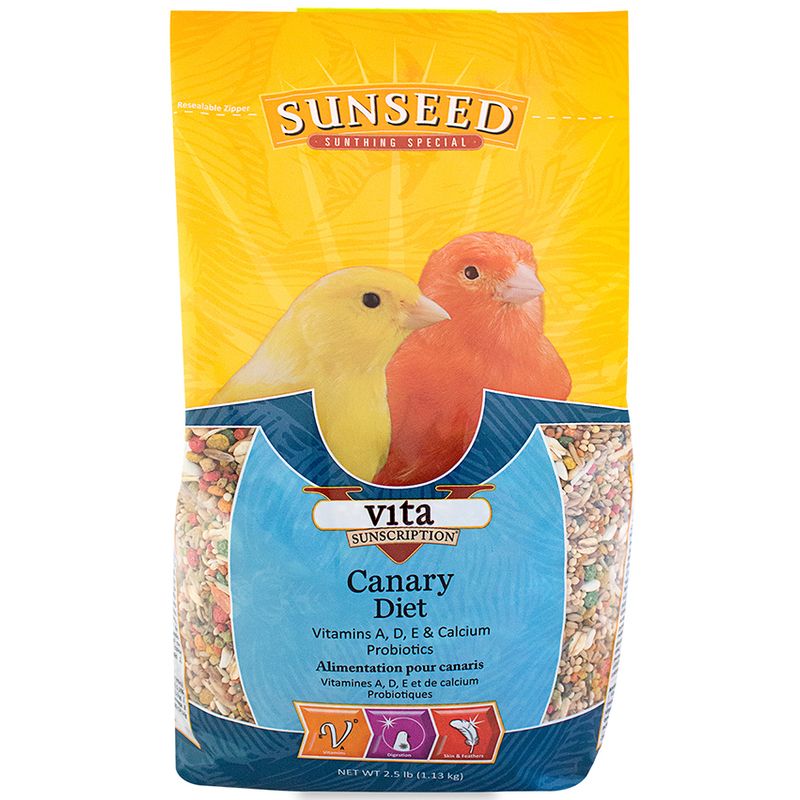 Sunseed Vita Canary Bird Food, 2.5 lbs.