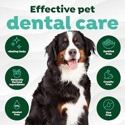 TropiClean Fresh Breath Dental Wipes for Plaque & Tartar Removal, 50 Count