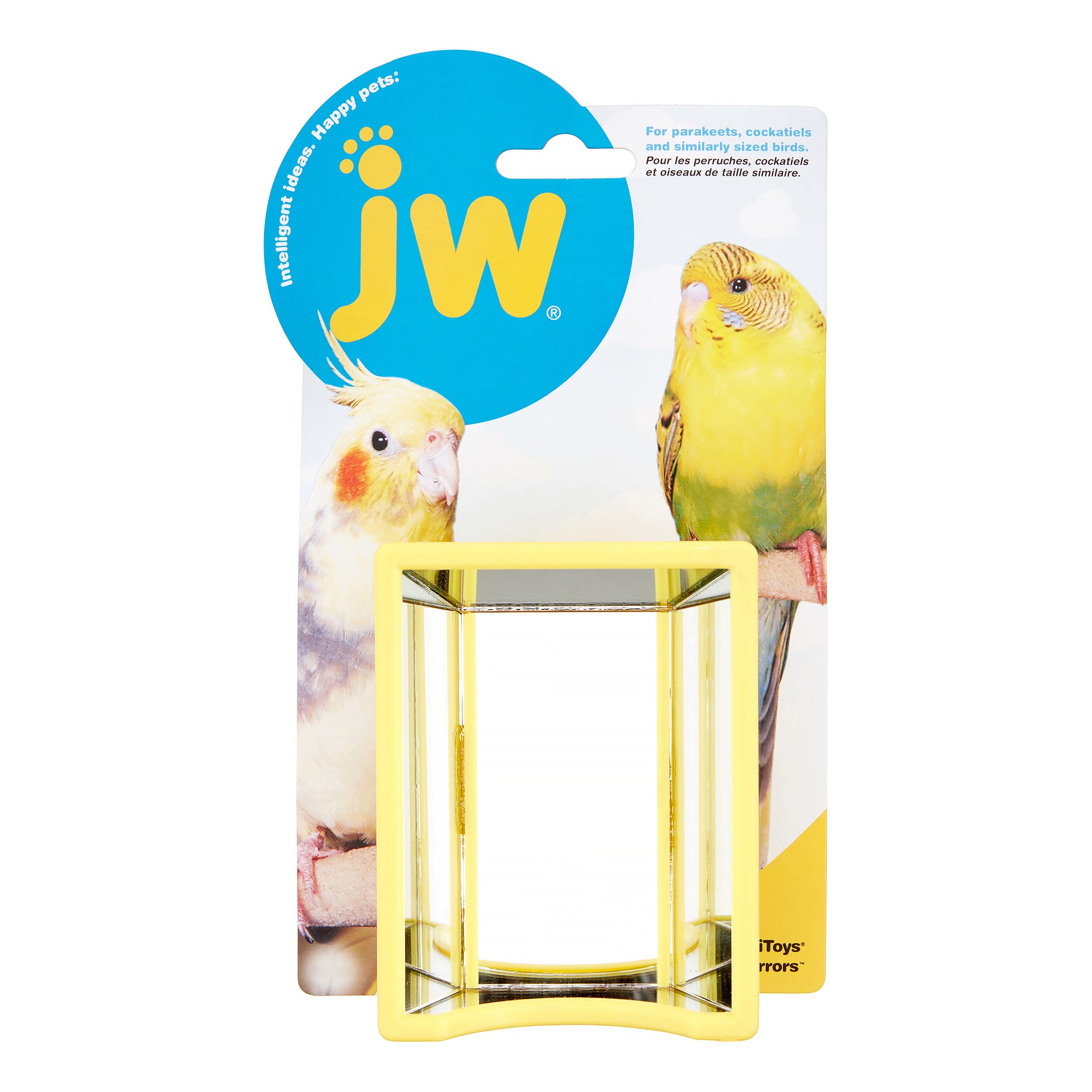JW Pet Hall of Mirrors Bird Toy, 5.25 x 1.5 x 8.75 in.